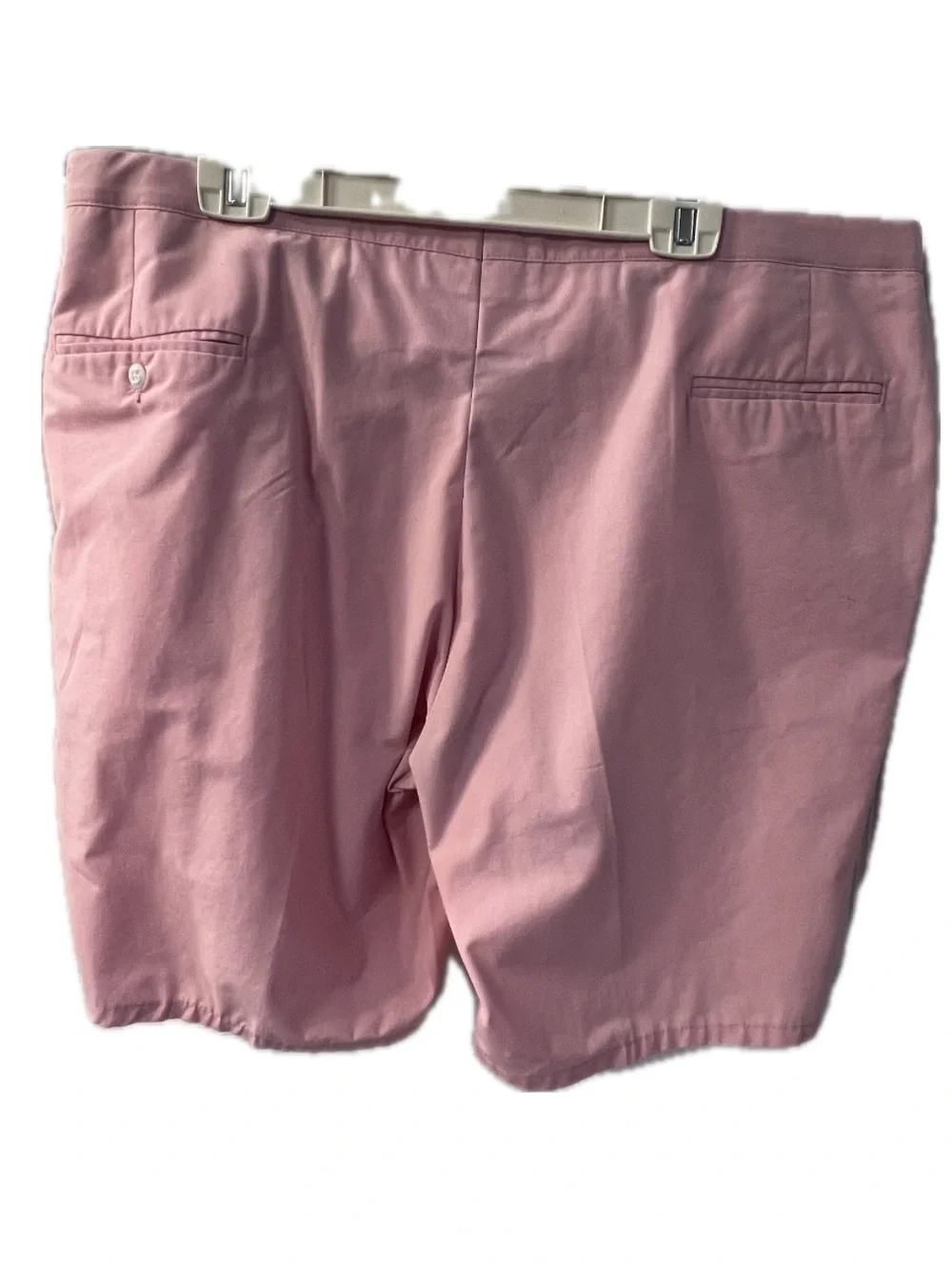 Men's Flat Front Shorts in Light Pink